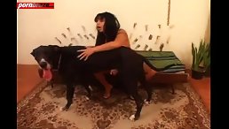 Latina Babe Unleashes Her Inner Beast with a Solo Fucking Monster Dog!