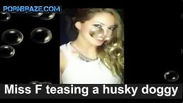Blonde Beauty Engaged in an Unusual Sexual Encounter with a Dog - Shocking Animal Porn!