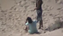 Love on the Beach: Steamy Seaside Sex with an Arab Couple!